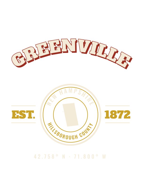 Greenville Est. Tee artwork detail