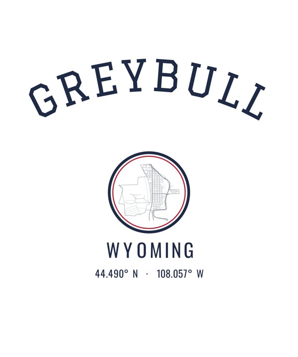 Greybull Est. Tumbler artwork detail