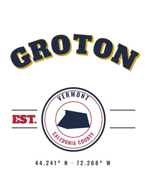 Groton Market Tote artwork detail