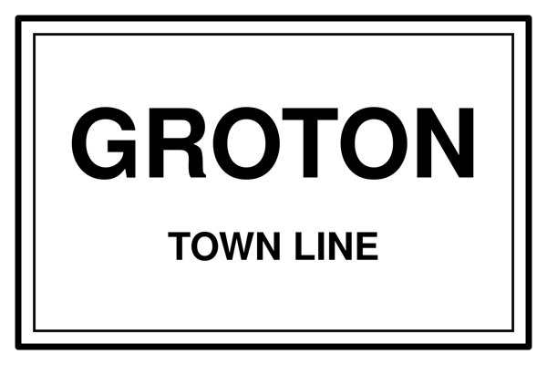 Groton Cork Coaster artwork detail