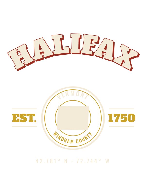 Halifax Est. Tee artwork detail