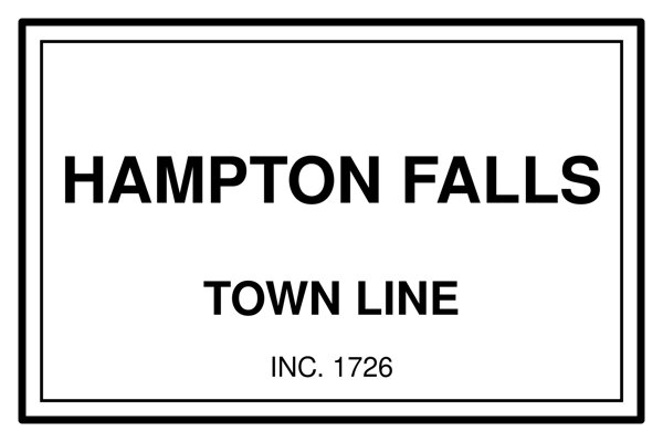 Hampton Falls Cork Coaster artwork detail