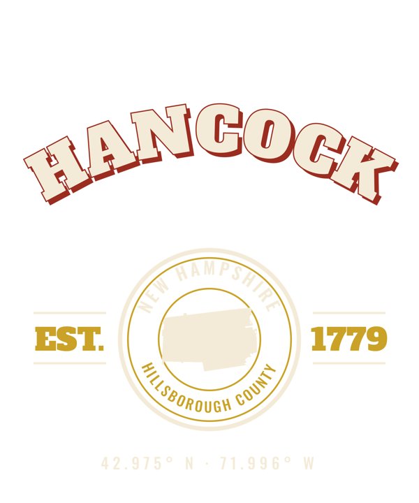 Hancock Est. Tee artwork detail