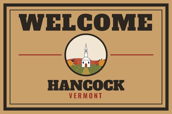 Hancock Welcome Doormat artwork detail