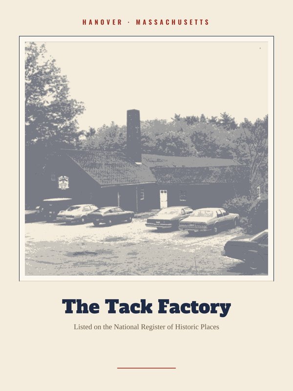 Hanover The Tack Factory Landmark Print artwork detail