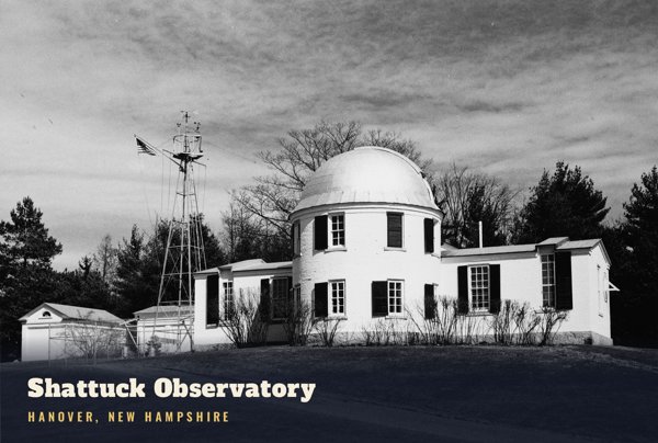 Hanover Shattuck Observatory Postcard artwork detail