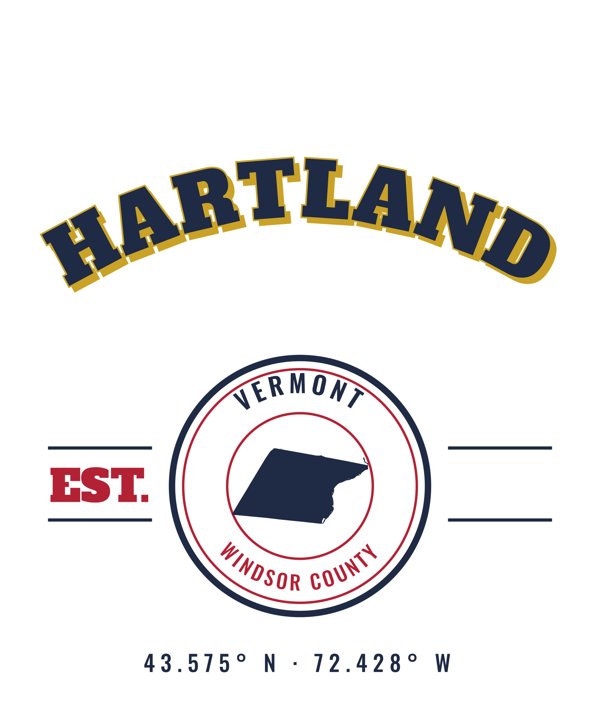 Hartland Market Tote artwork detail