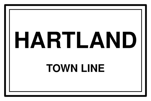 Hartland Cork Coaster artwork detail