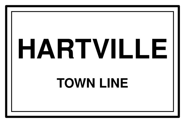 Hartville Cork Coaster artwork detail