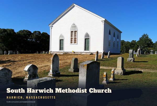 Harwich South Harwich Methodist Church Postcard artwork detail