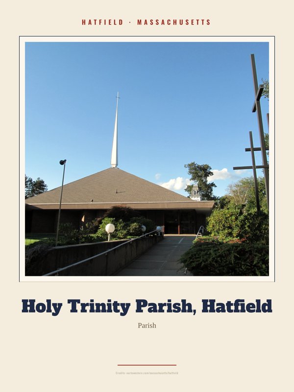 Hatfield Holy Trinity Parish, Hatfield Landmark Print artwork detail