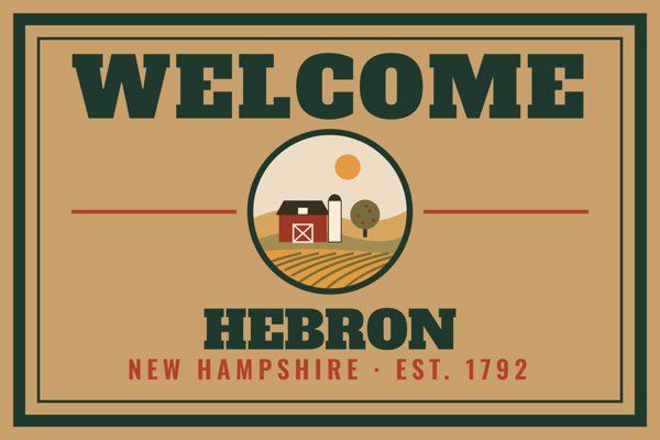 Hebron Welcome Doormat artwork detail