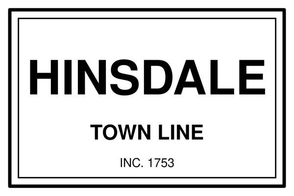 Hinsdale Cork Coaster artwork detail