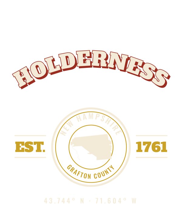 Holderness Est. Tee artwork detail