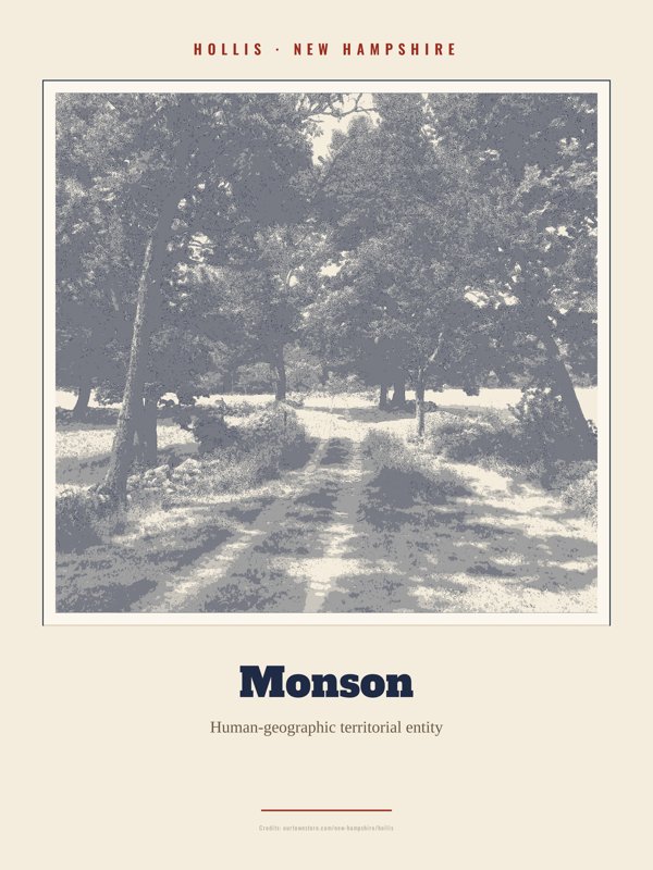 Hollis Monson Landmark Print artwork detail