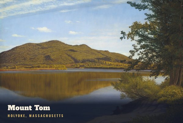 Holyoke Mount Tom Postcard artwork detail