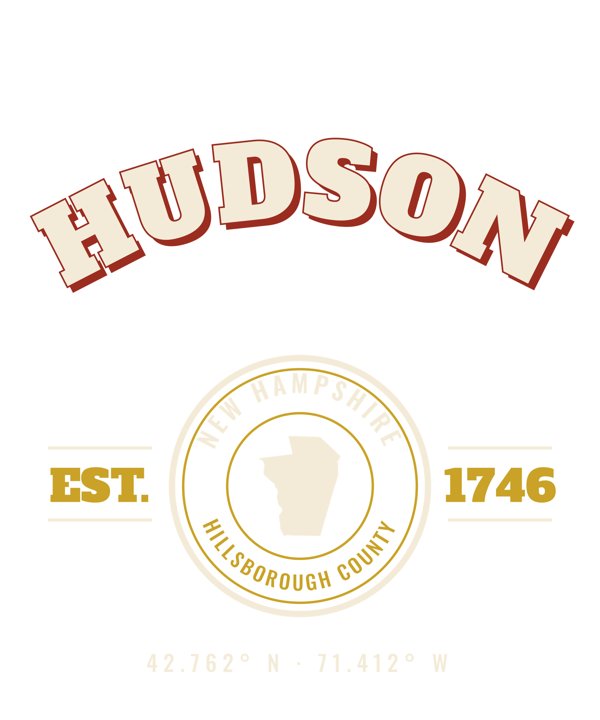 Hudson Est. Tee artwork detail