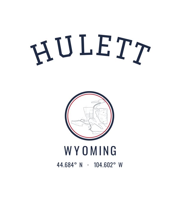 Hulett Est. Tumbler artwork detail