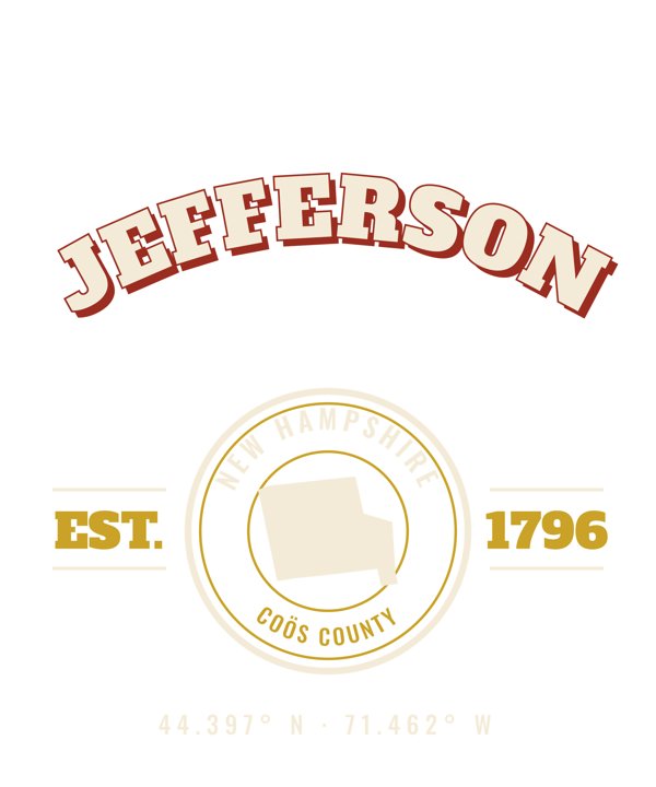 Jefferson Est. Tee artwork detail