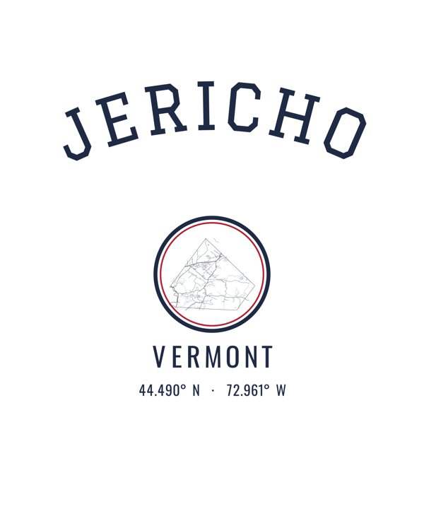 Jericho Hometown Ornament artwork detail
