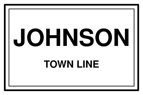 Johnson Cork Coaster artwork detail
