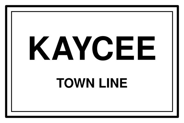 Kaycee Cork Coaster artwork detail