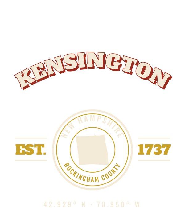 Kensington Est. Tee artwork detail