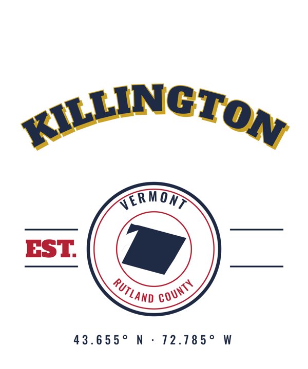 Killington Market Tote artwork detail
