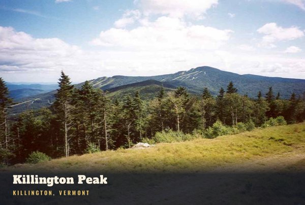Killington Killington Peak Postcard artwork detail