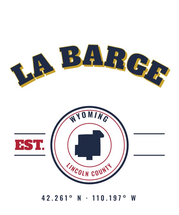 La Barge Market Tote artwork detail