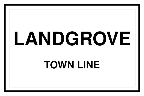 Landgrove Cork Coaster artwork detail