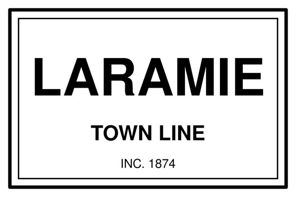 Laramie Cork Coaster artwork detail