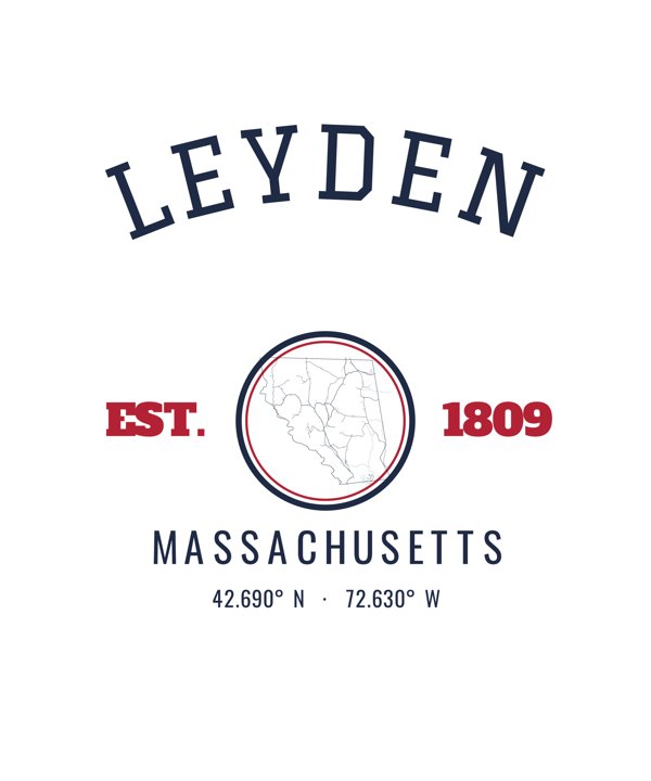 Leyden Est. Tumbler artwork detail