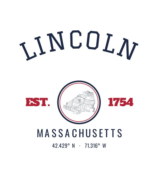 Lincoln Est. Tumbler artwork detail