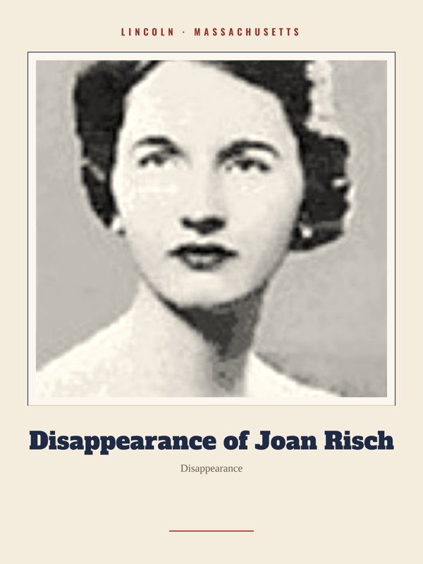 Lincoln Disappearance of Joan Risch Landmark Print artwork detail