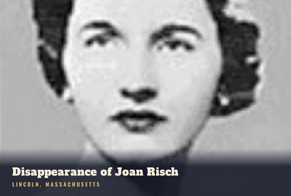Lincoln Disappearance of Joan Risch Postcard artwork detail