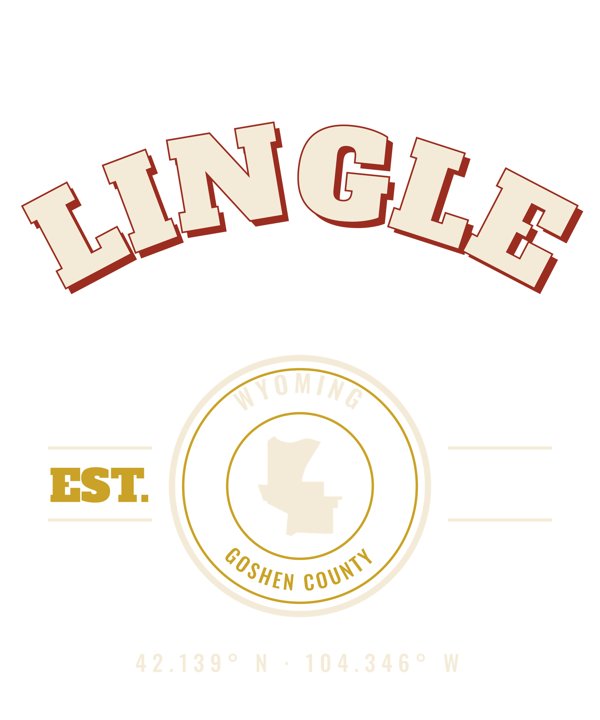Lingle Est. Tee artwork detail