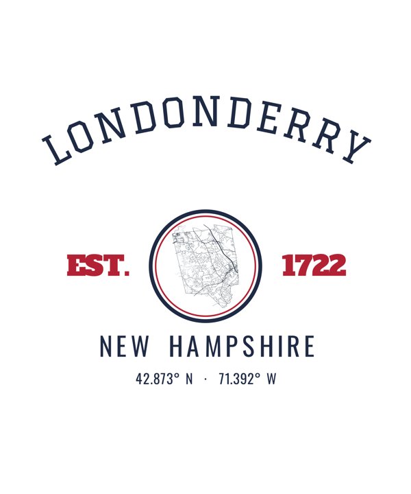 Londonderry Hometown Ornament artwork detail
