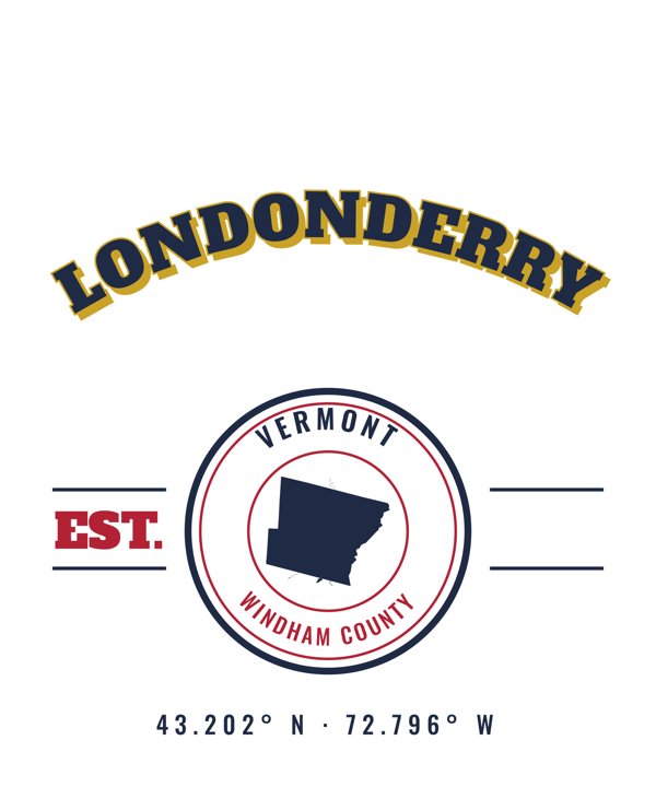 Londonderry Market Tote artwork detail