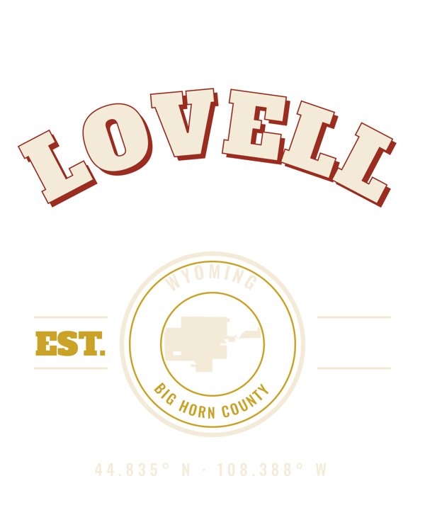 Lovell Est. Tee artwork detail