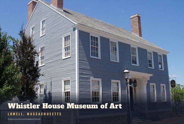 Lowell Whistler House Museum of Art Postcard artwork detail