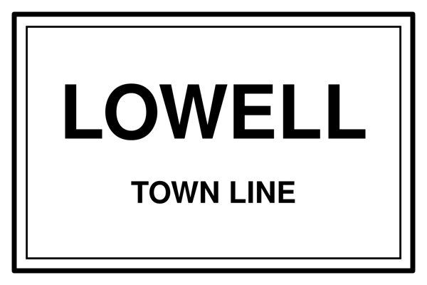 Lowell Cork Coaster artwork detail