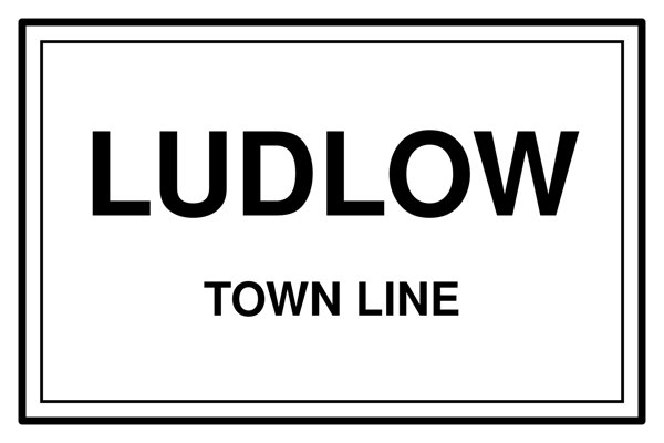 Ludlow Cork Coaster artwork detail