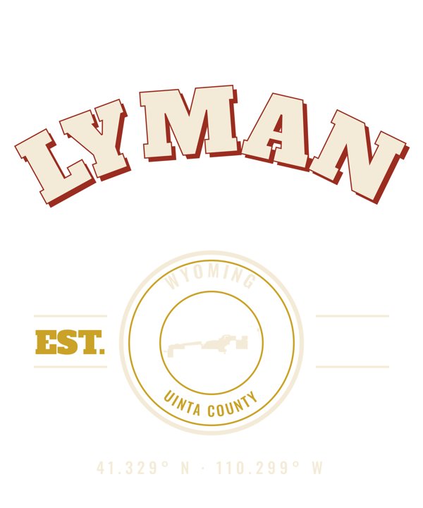 Lyman Est. Tee artwork detail