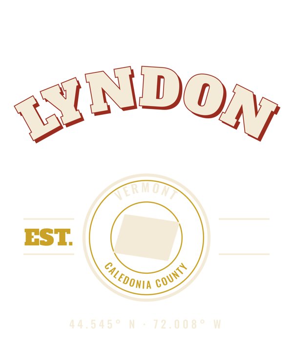 Lyndon Est. Tee artwork detail