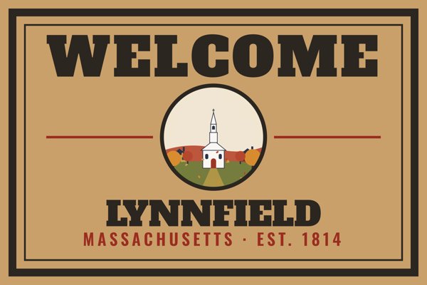 Lynnfield Welcome Doormat artwork detail