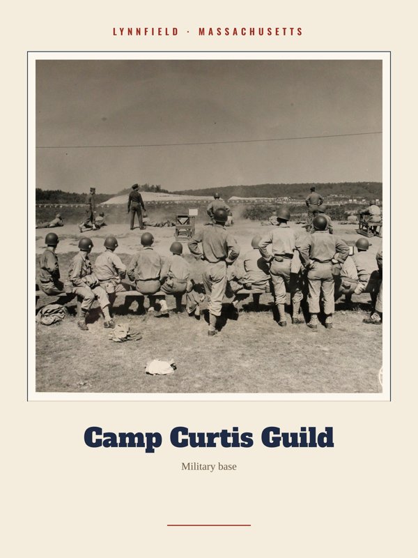 Lynnfield Camp Curtis Guild Landmark Print artwork detail