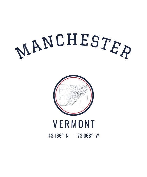 Manchester Est. Tumbler artwork detail