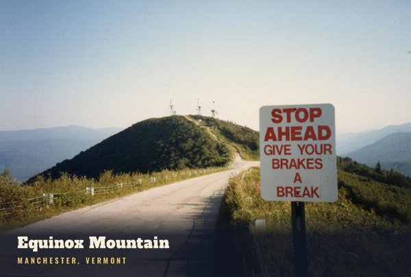 Manchester Equinox Mountain Postcard artwork detail