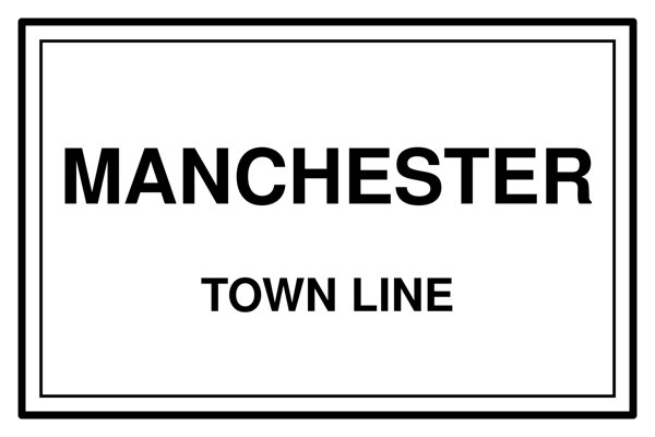 Manchester Town Line Mug artwork detail
